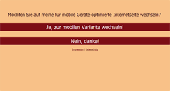 Desktop Screenshot of alexandragebehenne.de