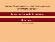 Tablet Screenshot of alexandragebehenne.de